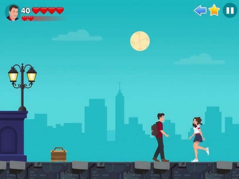 Downtown Love Story Game Screenshot